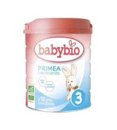 Leche de Vaca Primea 3 Crecimiento 12 meses a 3 años Babybio 800g