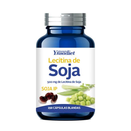 Lecitina de Soja IP 500Mg Ynsadiet 250 Cápsulas