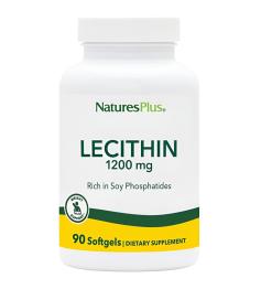 Lecitina de Soja  Natures Plus 90 Comprimidos