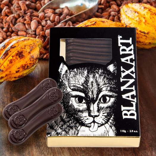 Lengua de Gato Chocolate Negro Blanxart 110g