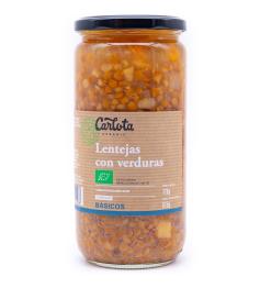 Lentejas con Verduras Bio 720g