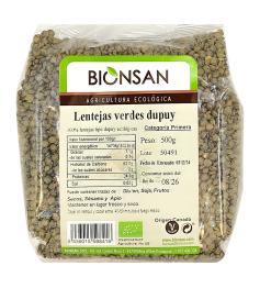 Lentejas Dupuy Bionsan Bio 500g
