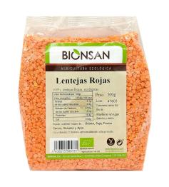 Lentejas Roja Bionsan Bio 500g