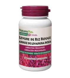 Levadura Roja de Arroz Natures Plus 30 Comprimidos