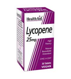 Licopeno 25 mg HealthAid 30 Comp