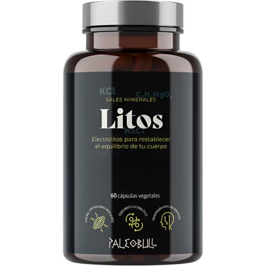 Litos Sales Minerales Paleobull 60 cápsulas