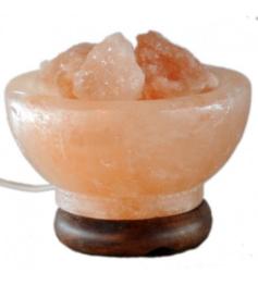 Lámpara de Sal del Himalaya Cuenco