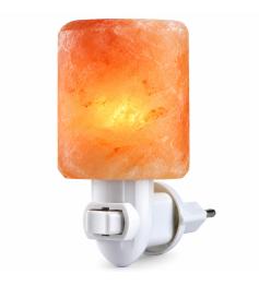 Lámpara de Sal del Himalaya Noche Mini Cilindro