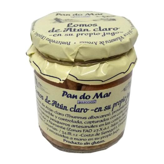 Lomos de Atún Claro en su Jugo Pan do Mar 220g