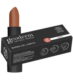 Lápiz de Labios Naranja Claro Coral Vegan Cosmos Natural Geoderm 4g
