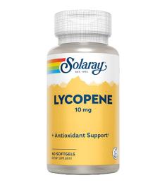 Lycopene 10 Mg Solaray 60 Perlas