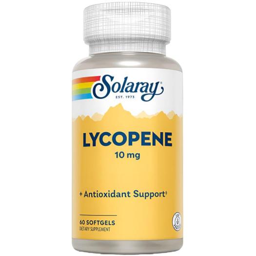 Lycopene 10 Mg Solaray 60 Perlas
