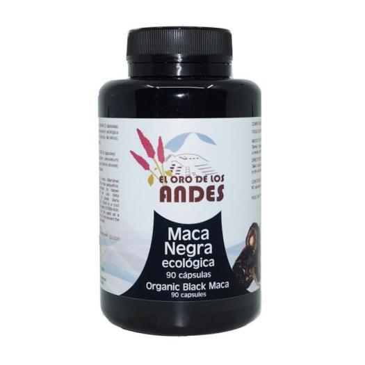 Maca Negra en Cápsulas El Oro de los Andes Bio 700mg
