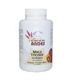 Maca Tricolor en Cápsulas El Oro de los Andes Bio 700mg