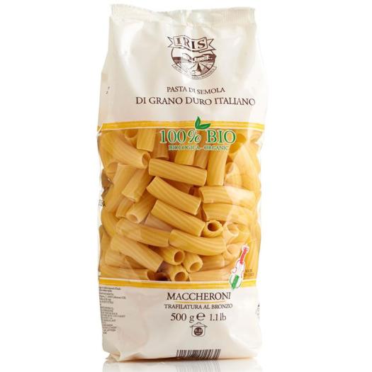 Macarrones Grandes de Trigo Iris Bio 500g