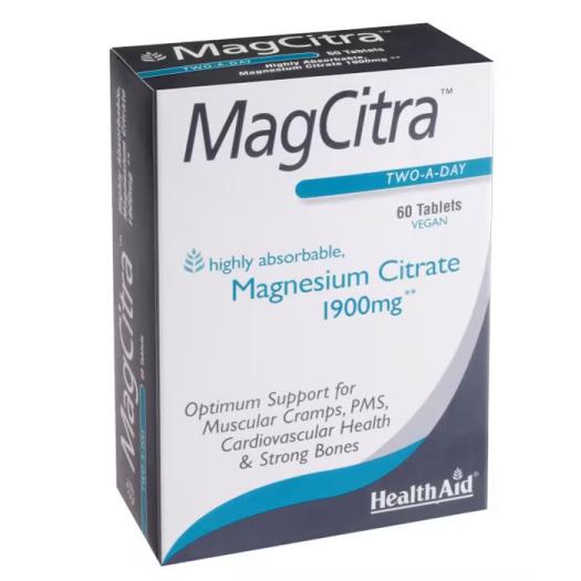 MagCitra	60 Comp	HealthAid