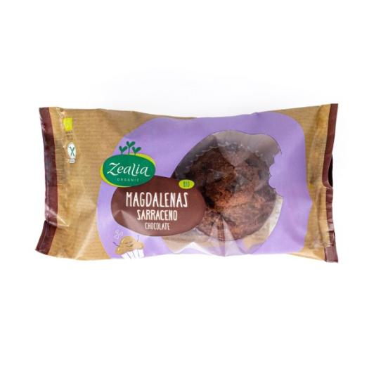 Magdalenas Sarraceno Chocolate Sin Gluten Zealia BIO