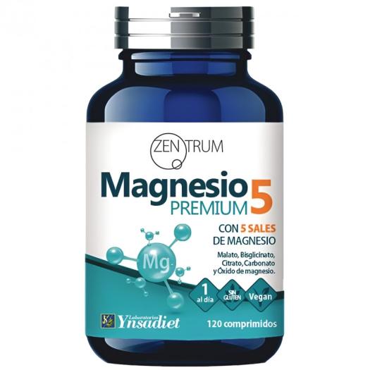 Magnesio 5 Premium Ynsadiet 120 Comprimidos