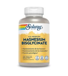 Magnesio Bisglicinato Solaray 240 VegCaps