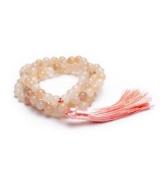 Mala de Jade Rosa con Borla 8mm