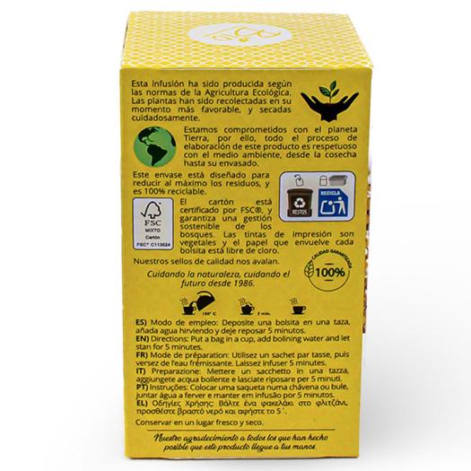 Manzanilla Con Anís Artemis Bio 20 filtros