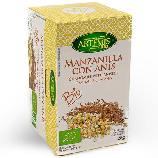 Manzanilla Con Anís Artemis Bio 20 filtros