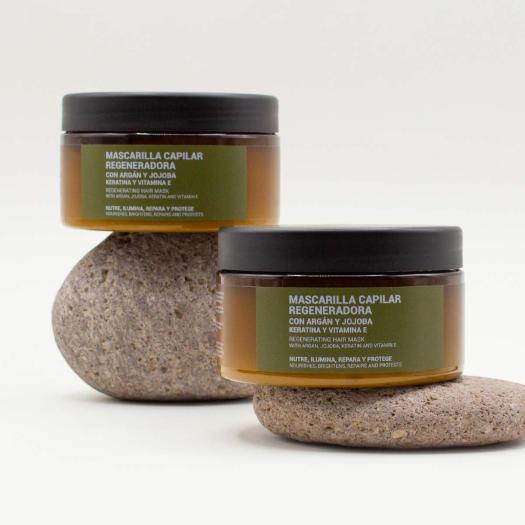 Mascarilla Capilar de Argán y Jojoba con Keratina Labnatur 250ml
