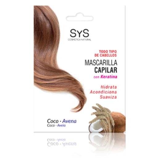 Mascarilla Capilar de Coco y Avena con Keratina SYS 20ml