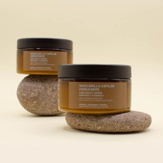 Mascarilla Capilar de Coco y Avena con Keratina Labnatur 250ml