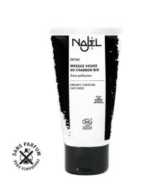 Mascarilla Facial de Carbón Activado Anti Polución Najel Bio 75ml