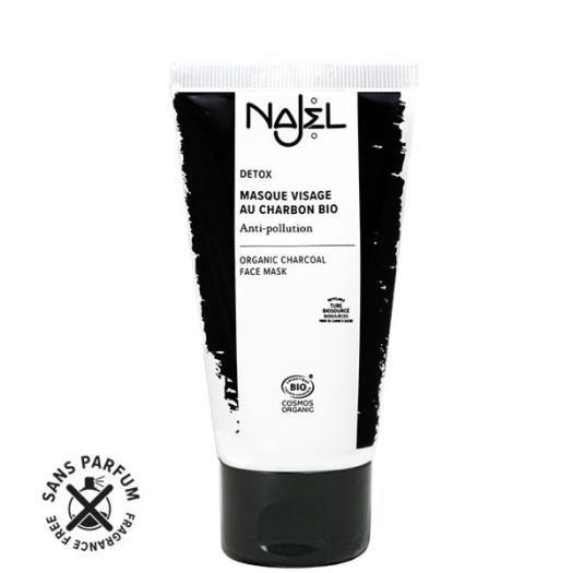 Mascarilla Facial de Carbón Activado Anti Polución Najel Bio 75ml
