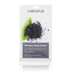 Mascarilla Facial Peeling Carbón Negro Labnatur 10ml