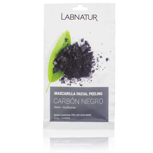 Mascarilla Facial Peeling Carbón Negro Labnatur 10ml
