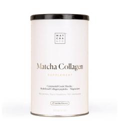 Matcha Collagen Colágeno Aroma Vainilla con Magnesio y Té Matcha Matcha&Co 300g