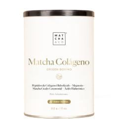 Matcha Collagen Colágeno Aroma Vainilla con Magnesio y Té Matcha Matcha&Co 300g