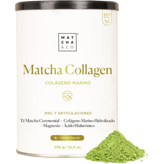 Matcha Collagen Colágeno Marino Matcha Limon Matcha&Co 290g