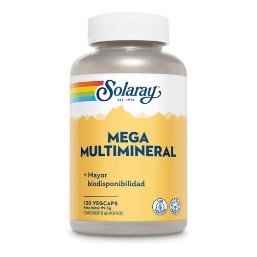 Mega Multi Mineral Solaray 120 VegCaps