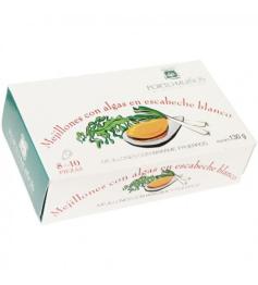 Mejillones con Algas en Escabeche Blanco Bio 120g