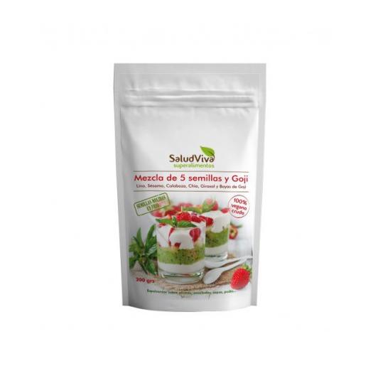 Mezcla 5 Semillas y Goji 200g