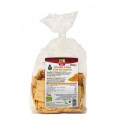 Mini Crackers de Espelta con Cúrcuma y Pimienta Bio 250g