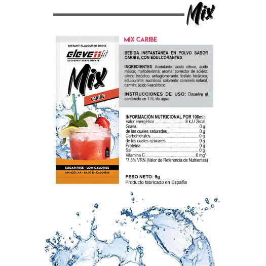 MIX Cola 12 uds Elevenfit 9g