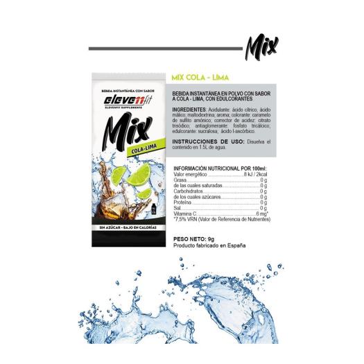 MIX Cola/Lima 12 uds Elevenfit 9g