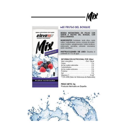 MIX Frutas del Bosque 12 uds Elevenfit 9g