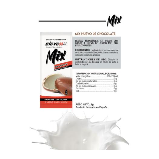 MIX Huevo de Chocolate 12 uds Elevenfit 9g