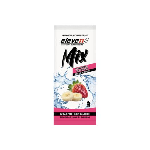 MIX Plátano y Fresa (Banana & Strawberry) 12 uds Elevenfit 9g