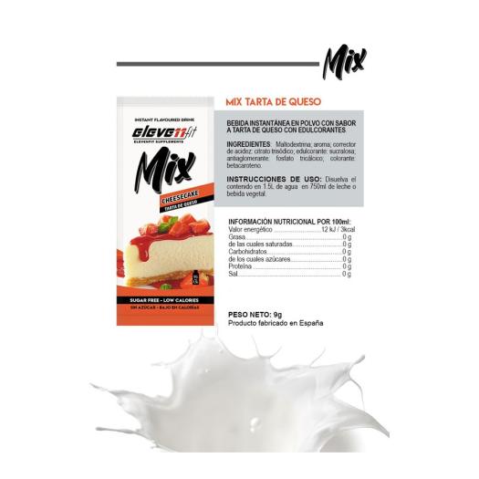 MIX Tarta de Queso 12 uds Elevenfit 9g