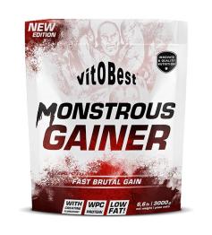 Monstrous Gainer 2200 Chocolate Vitobest 3Kg