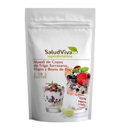 Muesli Crujiente Trigo Sarraceno con Higos y Goji  350g