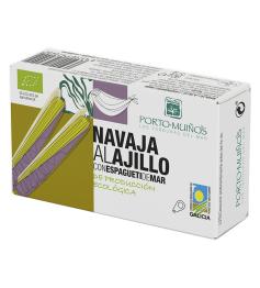 Navaja al Ajillo con Espagueti de Mar Porto Muiños Bio 90g