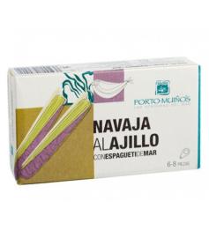 Navaja al Ajillo con Espagueti de Mar 90g